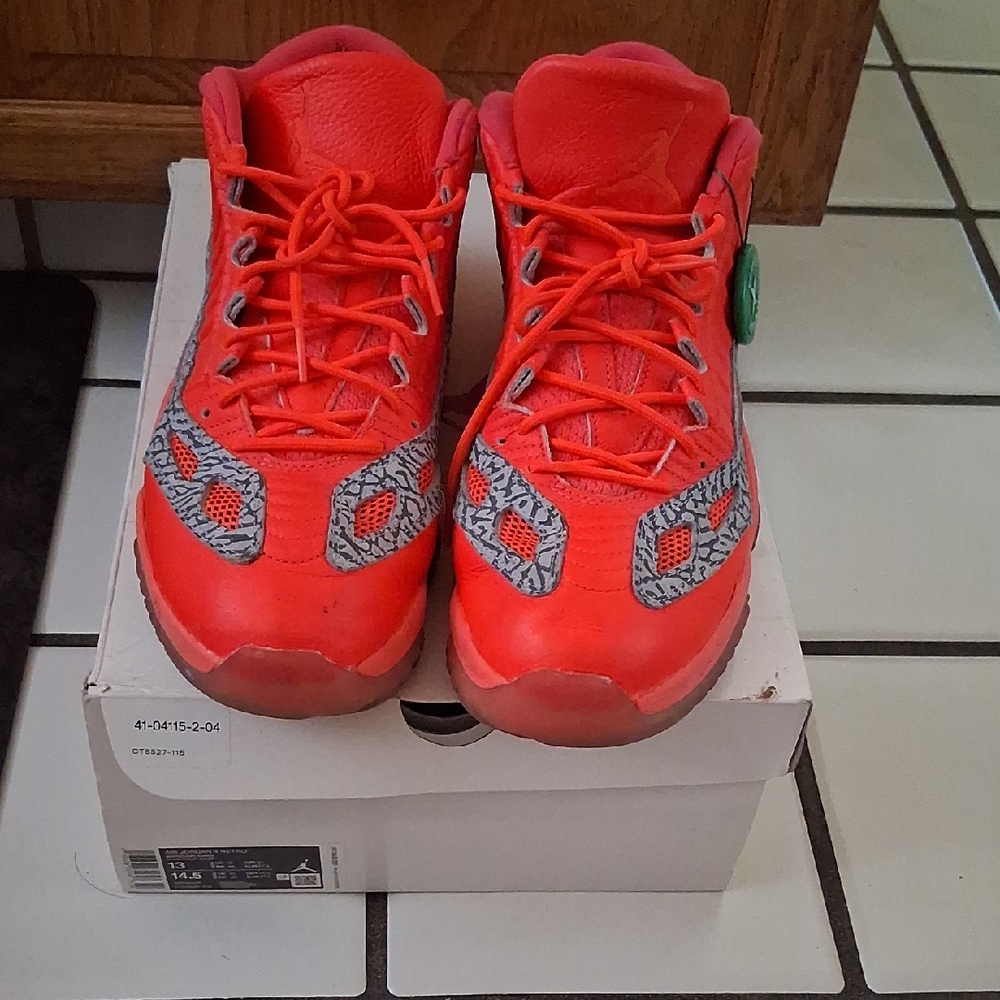 Jordan 11 Retro Low IE Flash Crimson Men's 